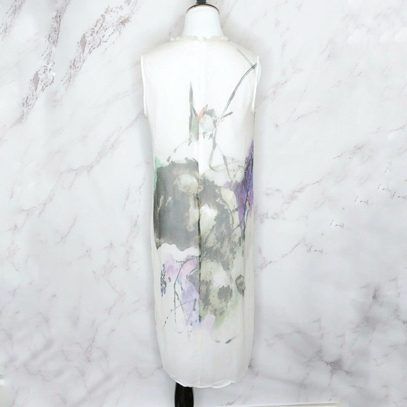 Emma Cook Bird Sheer Overlay Shift Dress - Picture 2 of 4